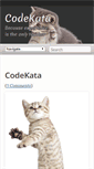 Mobile Screenshot of codekata.pragprog.com